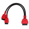 Diagnostic Cable, 12+8 Pin Diagnostic Plug Cable Adapter MSCHRY128 Diagnostic