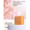 Kojic Acid Scrub Soap 140g + Turmeric Scrub Soap 140g,