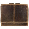 Greenburry Vintage Manager Document Case Laptop Leather, brown