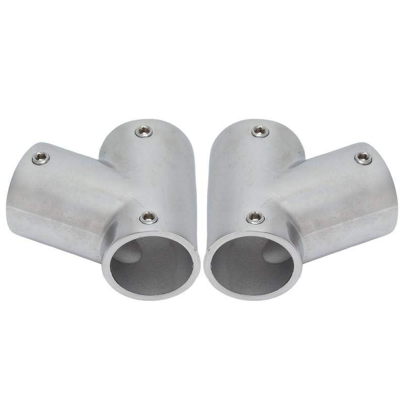 1 Pair of Boat Handrail Fittings Parts 60 Degree 316