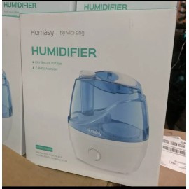 Homasy Humidifiers Ultrasonic Humidifier with Night Light Lasts Up to 30 Hours