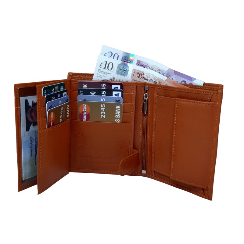 Soft Genuine Leather Wallets for Men | RFID Blocking Card