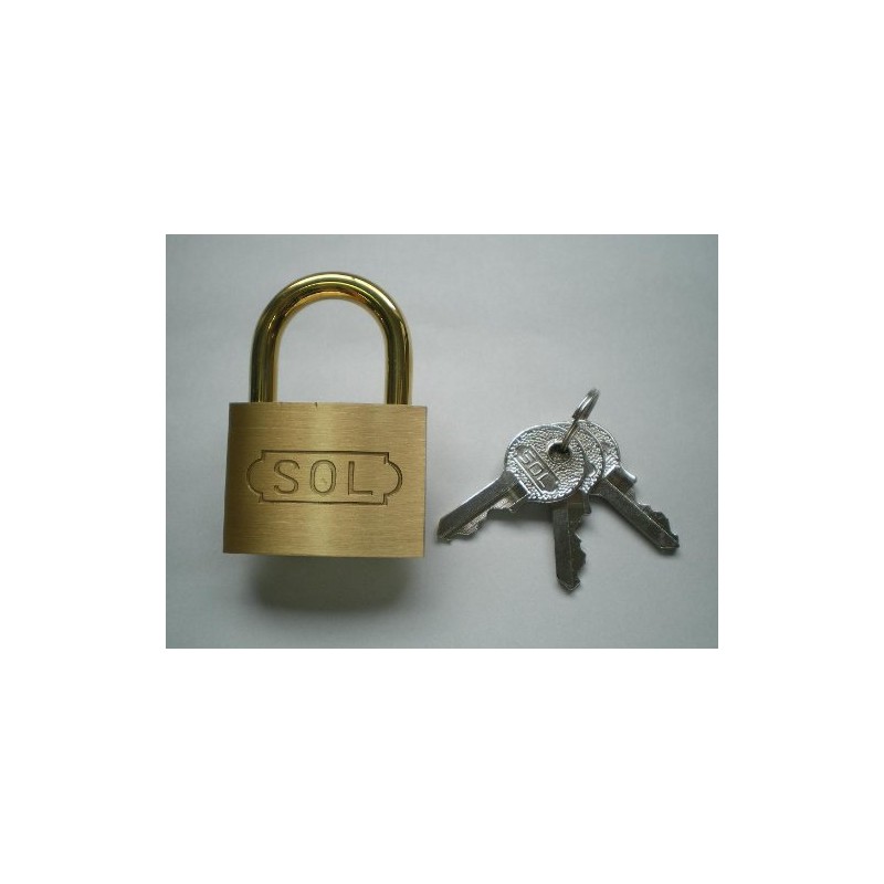 SOL – Hard Sol Cylinder Padlock No. 2500 25 mm