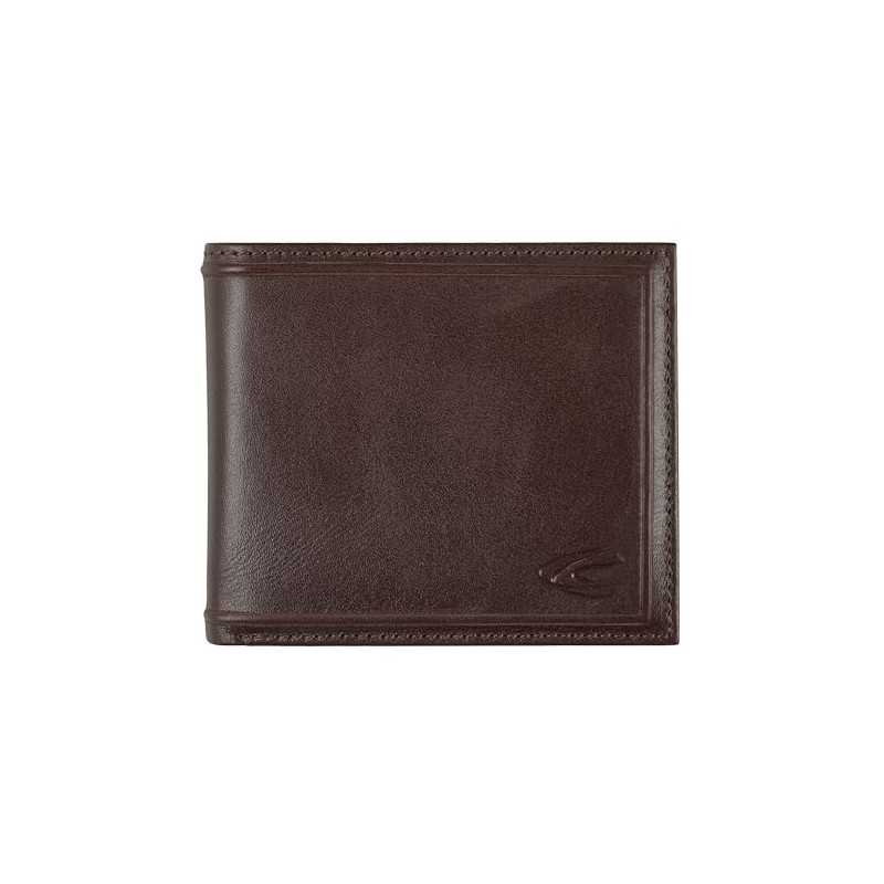 camel active Mens Wood Travel Accessory Wallet Brown, brown, S