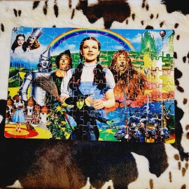 Handmade Wizard of OZ 120 Piece Custom Handmade Jigsaw Puzzle
