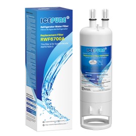 ICEPURE W10295370A Refrigerator Water Filter Replacement for EDR1RXD1, Everydrop® Filter 1, WHR1RXD1, EDR1RXD1B, KAD1RXD1, P4RFWB, 46-9081, 46-9930, 1Pack
