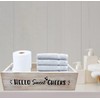 Admired By Nature Distressed Decorative Home Décor Nesting Organizer Wooden