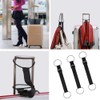 DACUAN Elastic Fastening Belt for Luggage, 3pcs Suitcase Elastic Strap