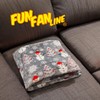 Fun Fan LINE Thick Fleece Blanket for Sofa or Bed