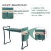 Folding Kneeler Garden Kneeling Bench Soft Eva Pad Seat With