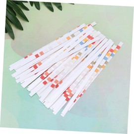 TOVINANNA 50pcs Pool Test Strips Water Hardness Ph Alkalinity Cyanuric Acid Accurate Results for Spas Hot Tubs Portable with Storage Bottle Colorful Design