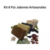 ALOA Kit 8 Jabones Artesanales, 100 ~ 120gr C/u