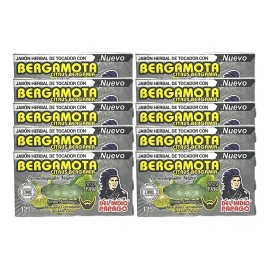 Jabón Facial De Bergamota 125g Del Indio Pápago Pack De 10