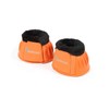 Shires ARMA Fleece Topped Overreach Boots-Orange Cob