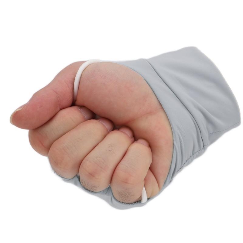 Summer Half Finger Gloves Breatheable Ice Silk Sunsceen Outdoor Gloves