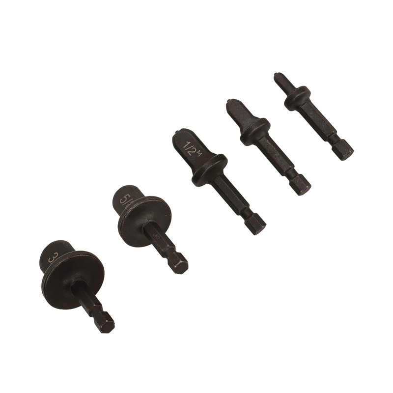 5pcs Copper Tube Expander Copper Pipe Swaging Tool Drill Bit