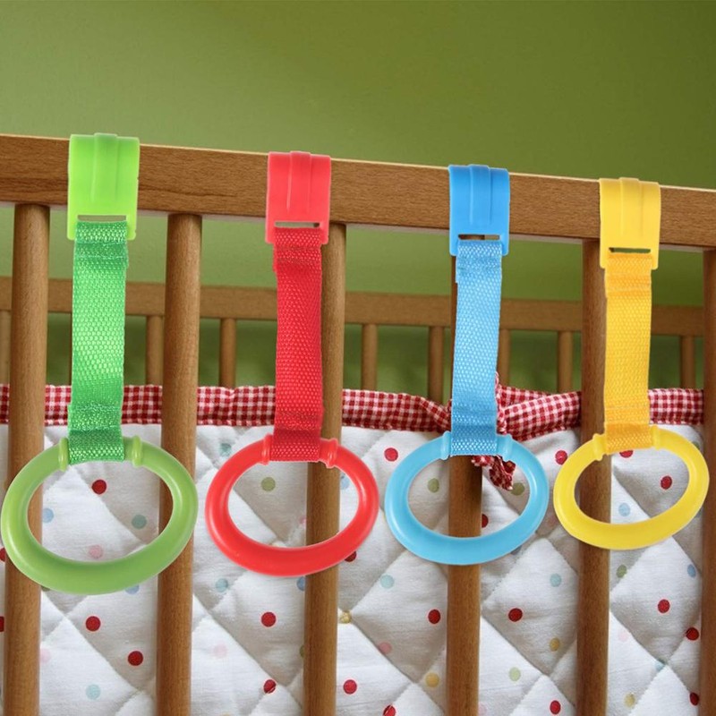 4 Pcs Baby Stand Up Walker Tool Rings Baby Pull