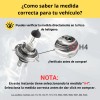Focos Led Kit Automotriz 4 Caras Master 22000lm Luz Blanca