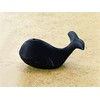 Iwachu 30936 Kadate Whale Black Design Accessory Nambu Ironware