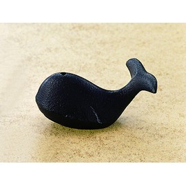 Iwachu 30936 Kadate Whale Black Design Accessory Nambu Ironware