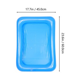 Inflatable Serving Bars Inflatable Cooler Ice Buffet Salad Serving Trays Food Drink Holder for Indoor Outdoor Summer Beach Luau Party, Picnic, and Pool Party
