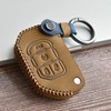SANRILY 4-Button Flip Key Fob Case for Jeep Wrangler Gladiator