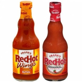Franks Red Hot Origional & Franks Buffalo Wing Sauce Combo - 12 Oz - EACH