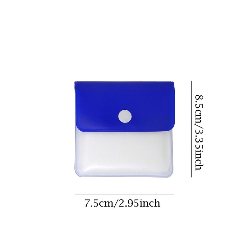 HONBAY 2PCS Portable Environment Friendly Pocket Ashtray Pouch Reusable Fireproof