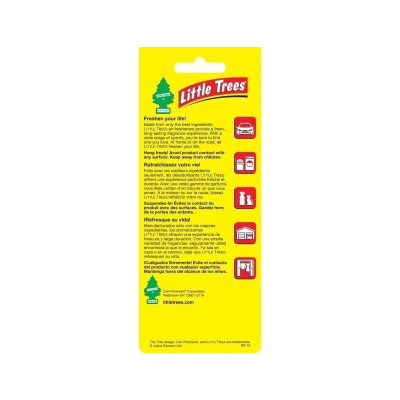 Car Freshner Trees 32038 Cinnamn Apple 3pk Little Tree