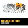DEWALT DEWALT Mechanics Tools Kit and Socket Set, 142-Piece, 1/4
