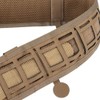 DETECH Tactical Padded Patrol Molle Battle Belt Adjustable Hunting Waist