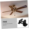 SHINEOFI Ceiling Fan Mounting Kit Sloped Bracket for Cathedral Canopy
