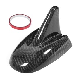 Dry Carbon Fiber Car Antenna Cover Roof Shark Fin Trim Fit for Maserati Levante 2017-2020