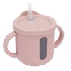 Silicone Sippy Cups Double Handles Lightweight Toddler Training Cup with