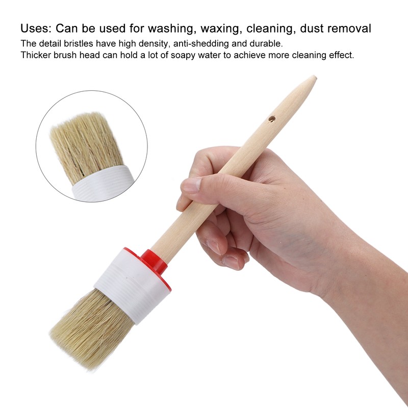 13PCS/Set Car Cleaning Detailing Brush Set Reusable Flexible for Washing