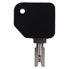 ZTUOAUMA 2X Forklift Keys #166 186304 1430 with Plastic Handle