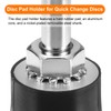 sourcing map 3Pcs 1" Disc Pad Holder Quick Change Discs