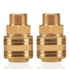 Compressed air coupling 1/4 inch, 1/2 inch, 3/8 inch, DN6,
