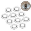 OUNONA Fire Sprinkler Head Escutcheon Plate, 20pcs Adjustment Range Recessed