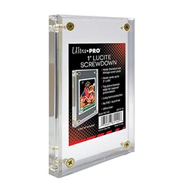 Ultra Pro 1” Thick Lucite Screwdown Trading Card Display