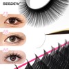 SEEDEW LD Curl Lash Extensions, MIX7-15mm LD Curl 0.07mm 16