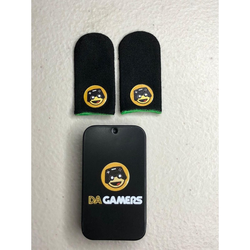 DA GAMERS Dedales Gamer Premium Guantes para Dedo Fibra de