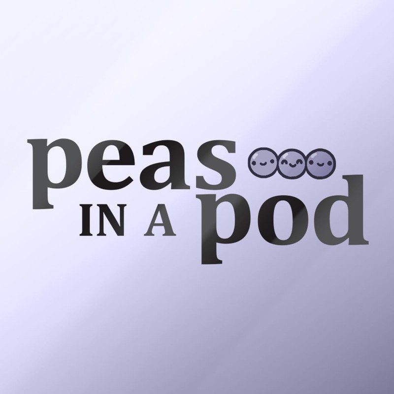 PEAS IN A POD Reggie Wayne - 6X6 Full Color