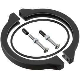 Saillong Replacement for 152165/1521656, 6-1/2 Inch Sand Filter Valve Clamp Assembly with O-Ring Closure and Screw Nut Compatible with Pentair, HiFlow, Sand Dollar(R), Meteor Filter System