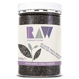 Raw Health Black Chia Seeds - Organic 450g