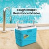 Pinnacle 10 Liter Insulated Cooler Lunch Box -Portable Camping/Picnic Hard