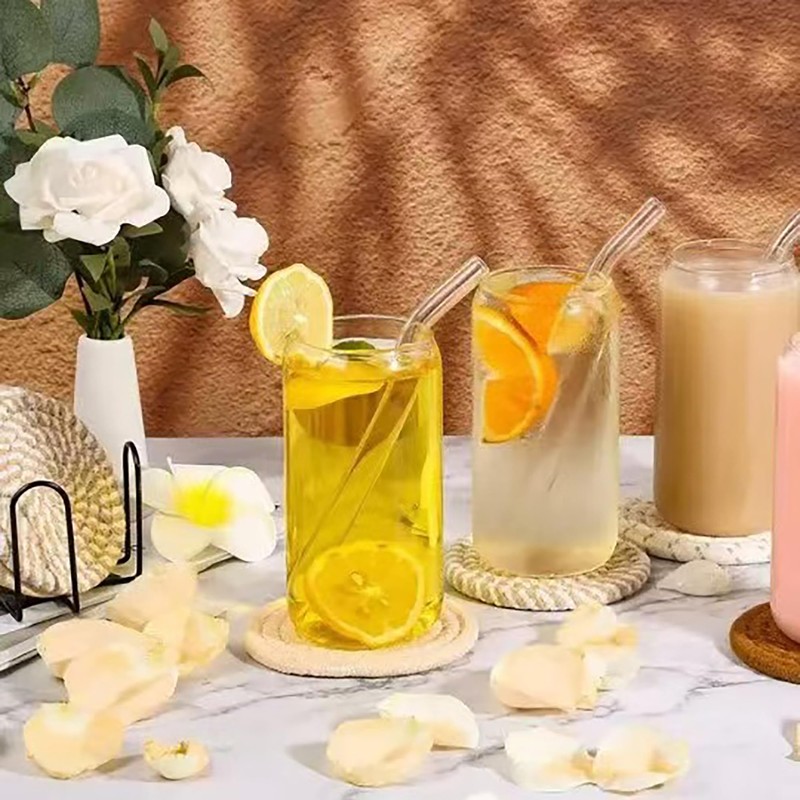 8 Pcs Coasters Set with Holder for Drinks Absorbent Modern