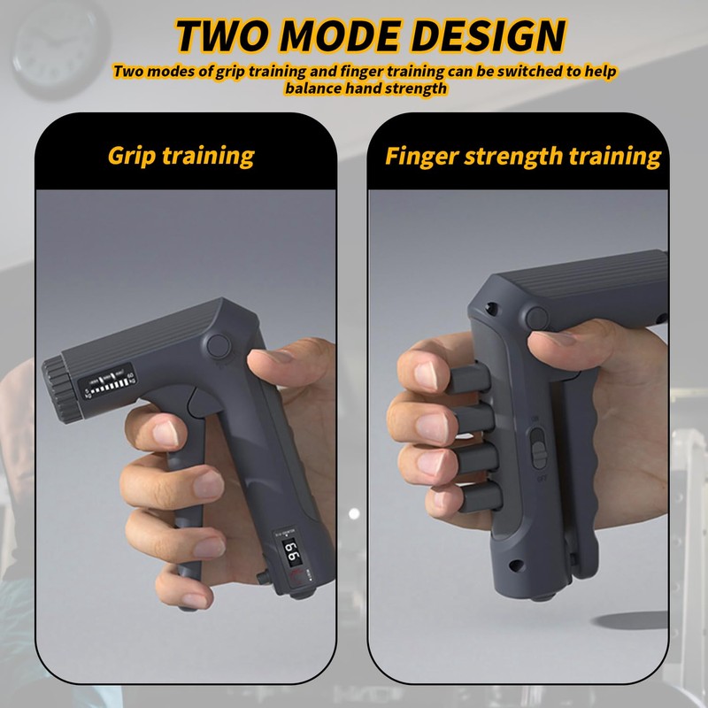 Hand Strength Trainer, Grip Strength Trainer Adjustable, Grip Trainer for