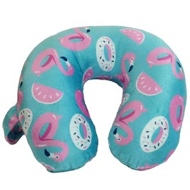 Wolf Essentials Kids Cozy Soft Microfiber Neck Pillow, Compact, Perfect for Plane or Car Travel, Poolside Party