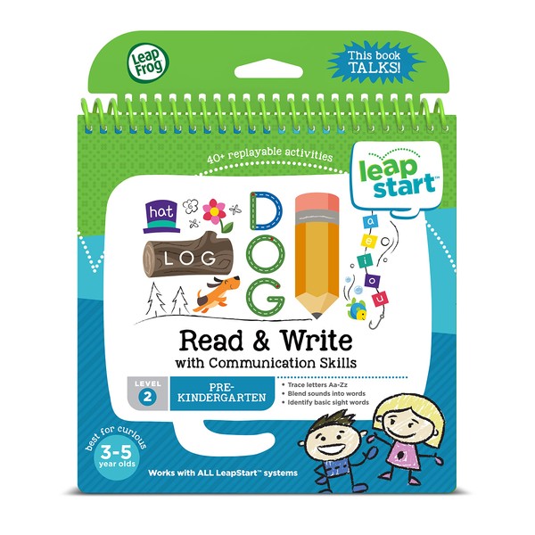 LeapFrog LeapStart Pre-Kindergarten Activity Book: Read and Write and Communication Skills